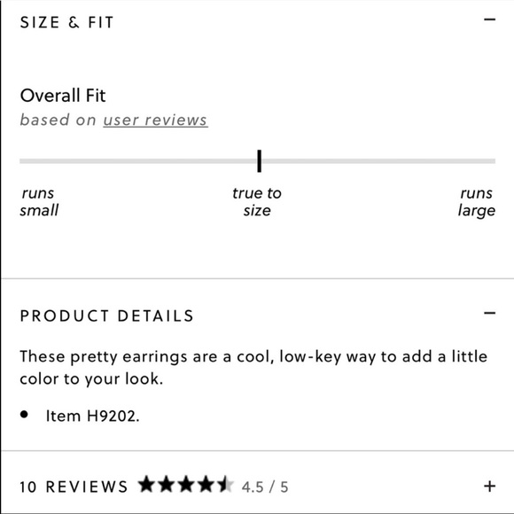 J. Crew Lapis Drop Stone & Disc Earrings - Picture 3 of 5